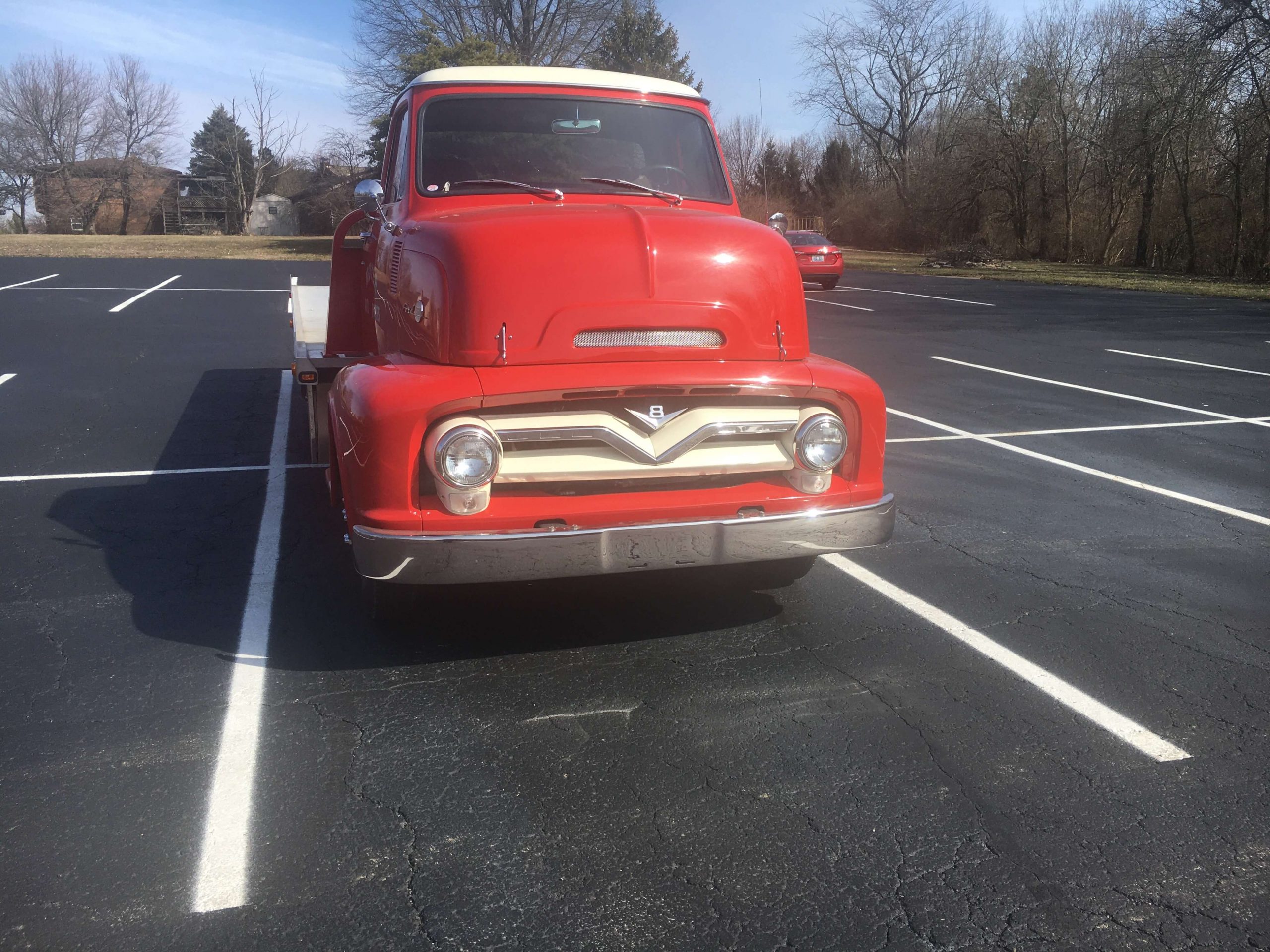 1954 Ford CabOver Rollback Tipton Tow Trucks