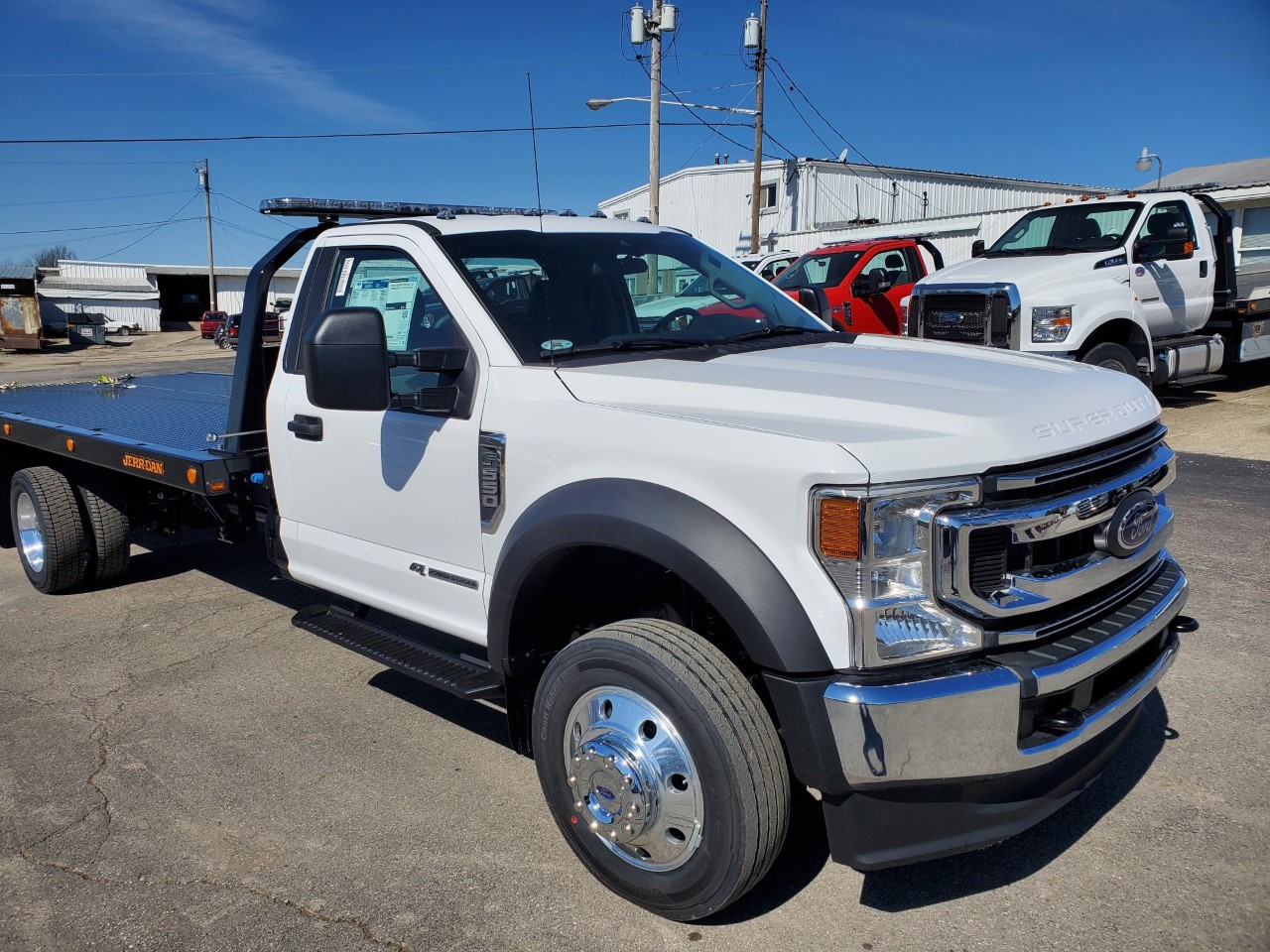 2021 F550 4x4 Rollback Tipton Tow Trucks