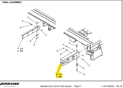 1001173945 - Bracket, Weld (LH) Lightbox Bolt-on - Image 2