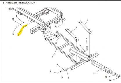 1001188129 Hole Pin 1.25 X 6.13 X 0.391 - Image 2