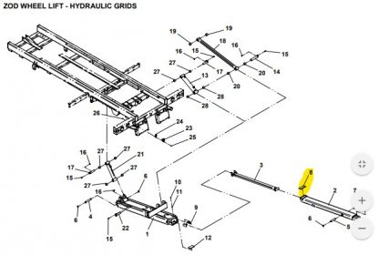 4679000046 Wear Pad 0.38 X 3.00 X 5.94 - Image 2