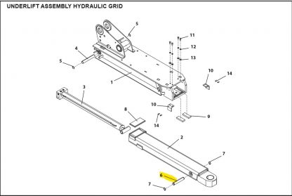 4691000307 - Pin 1.00 DIA X 5.75 KANBAN CON - Image 2