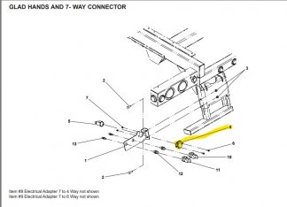 7346000055 Electrical Receptacle 7-WAY CO