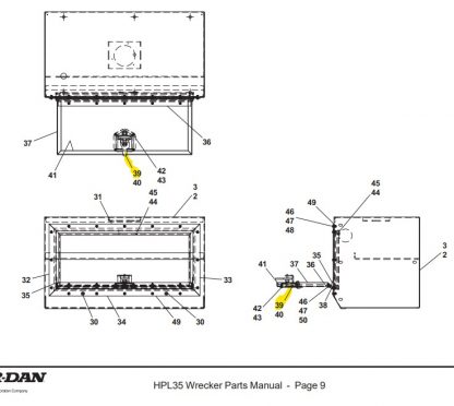 7585000012 Latch T-Handle #13-8400-SSR-CH - Image 2