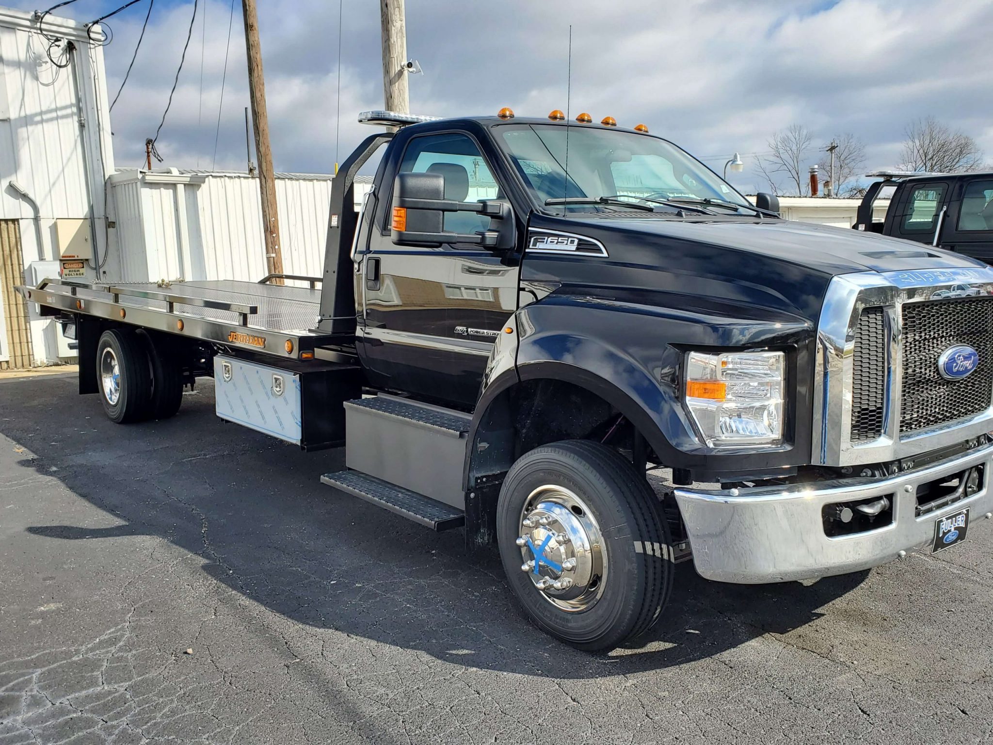 2021 Ford F650 Standard Cab Jerr-Dan Rollback - Tipton Tow Trucks