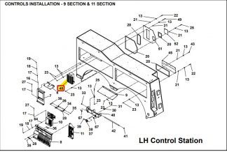 1001134376 Outrigger Control Valve