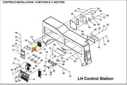 1001134376 Outrigger Control Valve