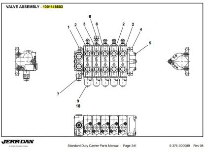 5-Bank Valve Assembly HA-62600 - Image 2