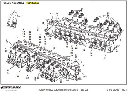 1001203506 9-Section, 7 SOL, 12VDC Control Valve - Image 2