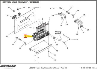 1001203506 9-Section, 7 SOL, 12VDC Control Valve