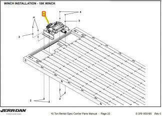 1001217651 15K RS Carrier Winch