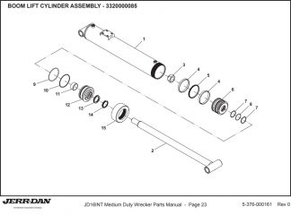 3320000085 Lift Cylinder Assembly