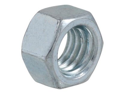 7660160000 Hex Nut .38"-16NC GR2 - PLATED